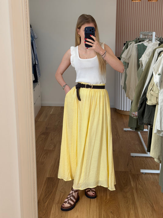 jupe jaune