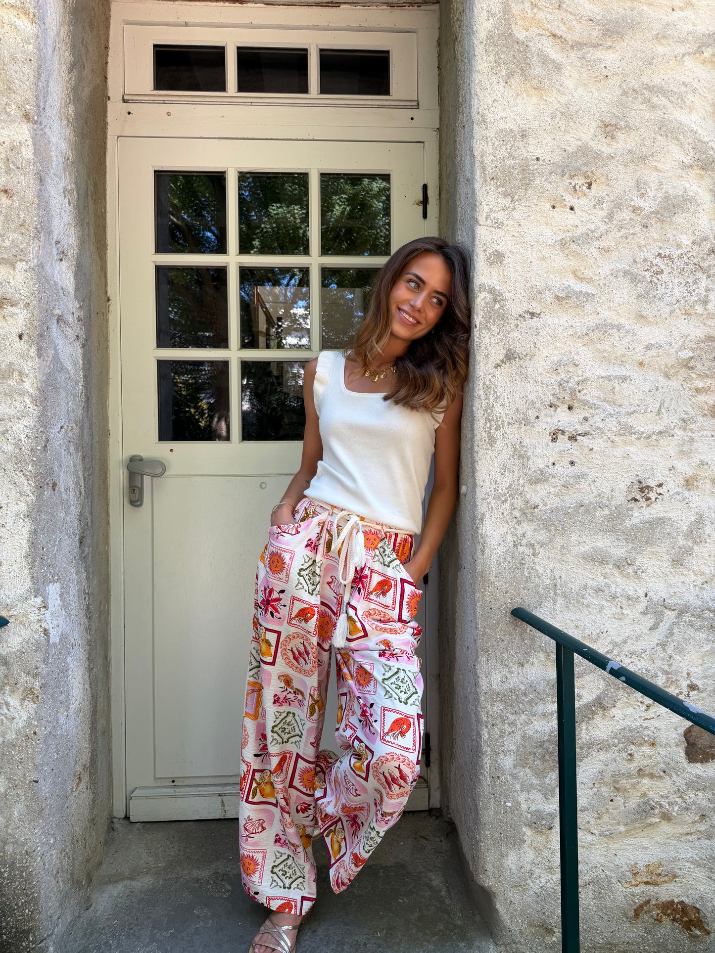 pantalon fluide