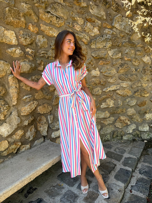 robe rayée