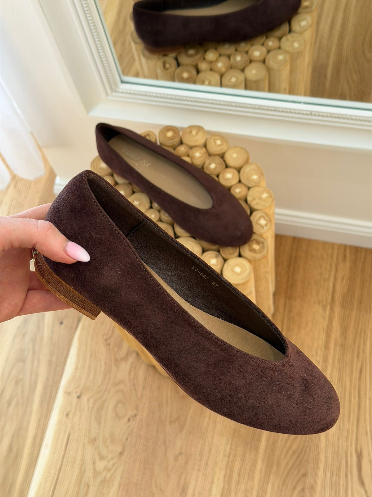 Ballerines chocolat