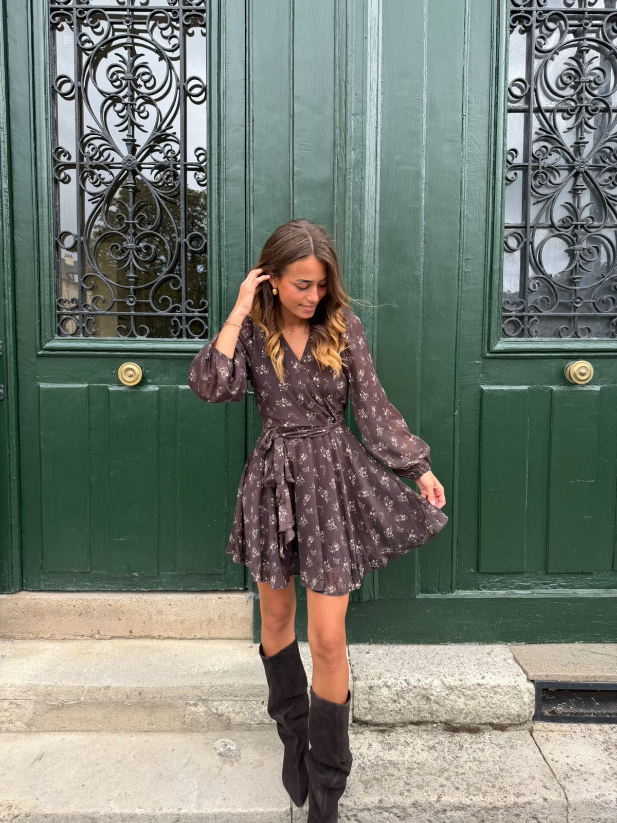 Robe marron