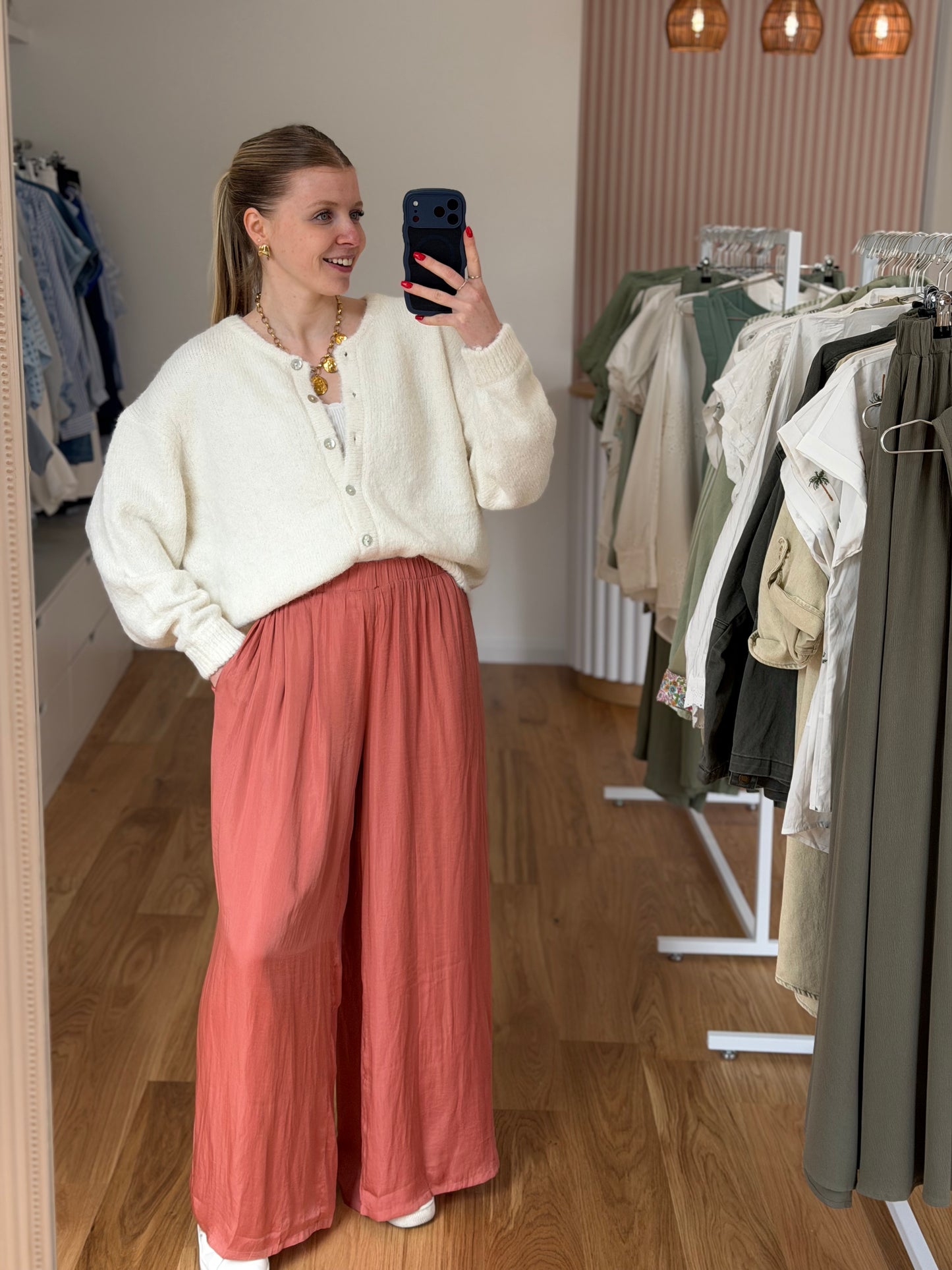 pantalon terra cotta
