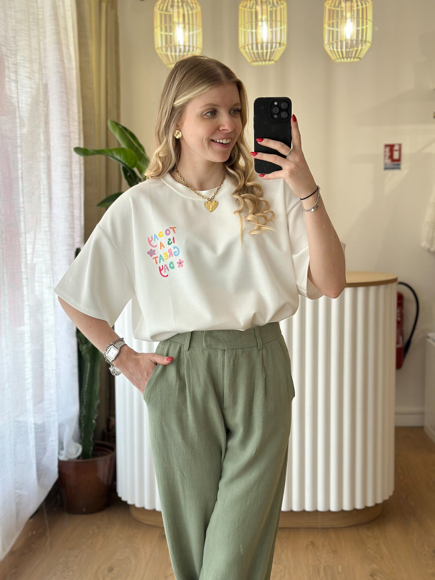 t-shirt HAPPY
