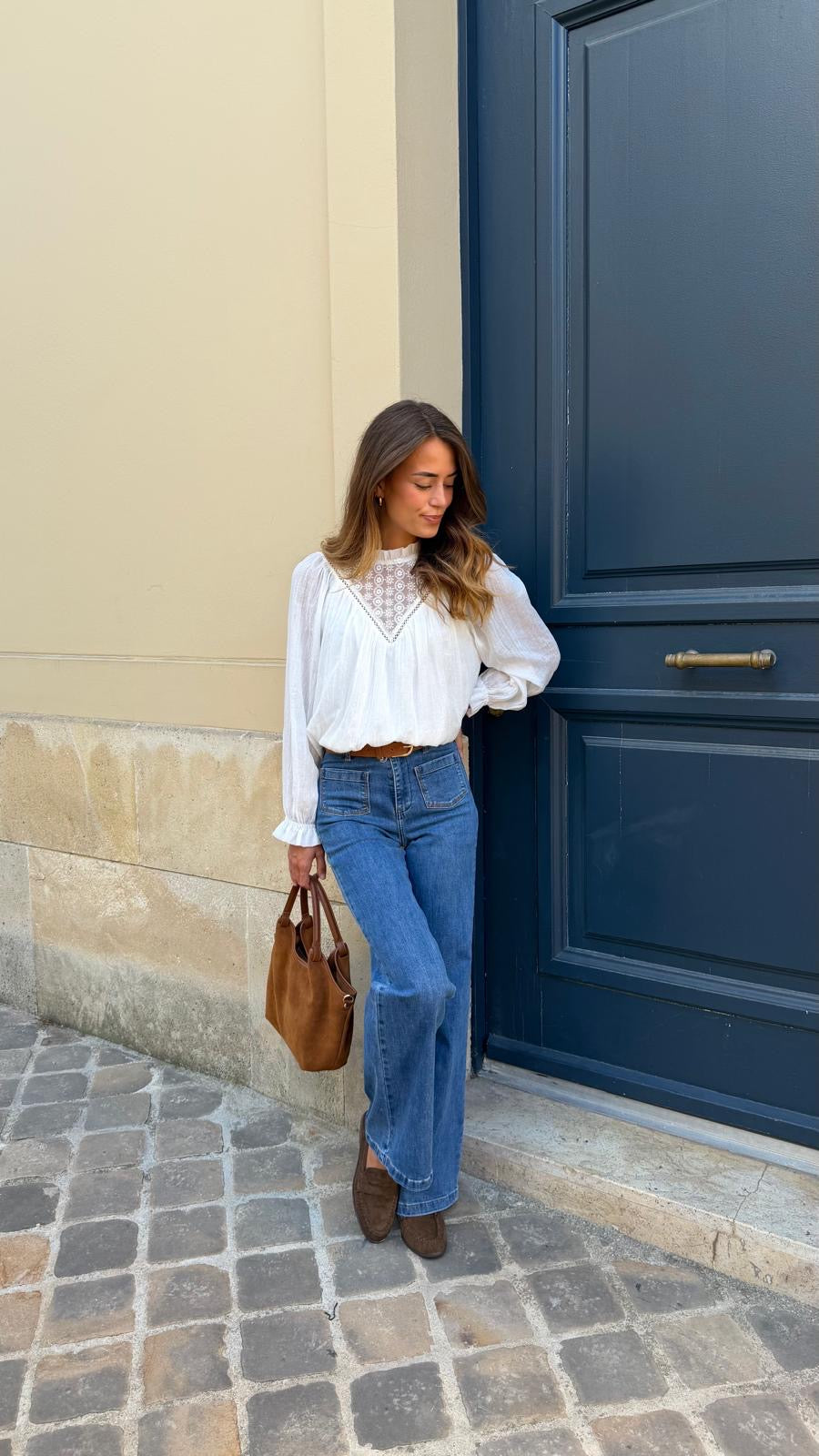 Blouse blanche