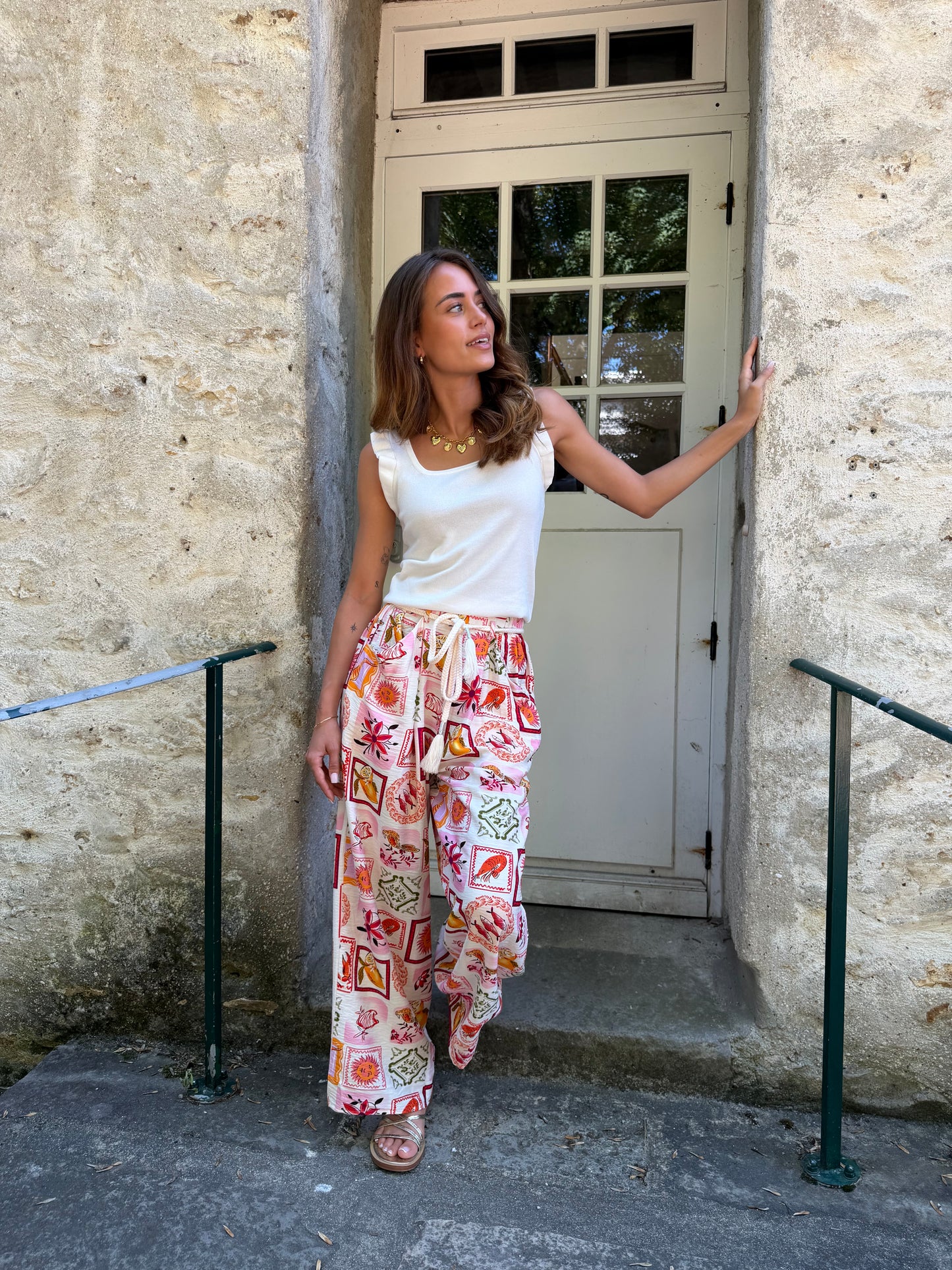 pantalon fluide