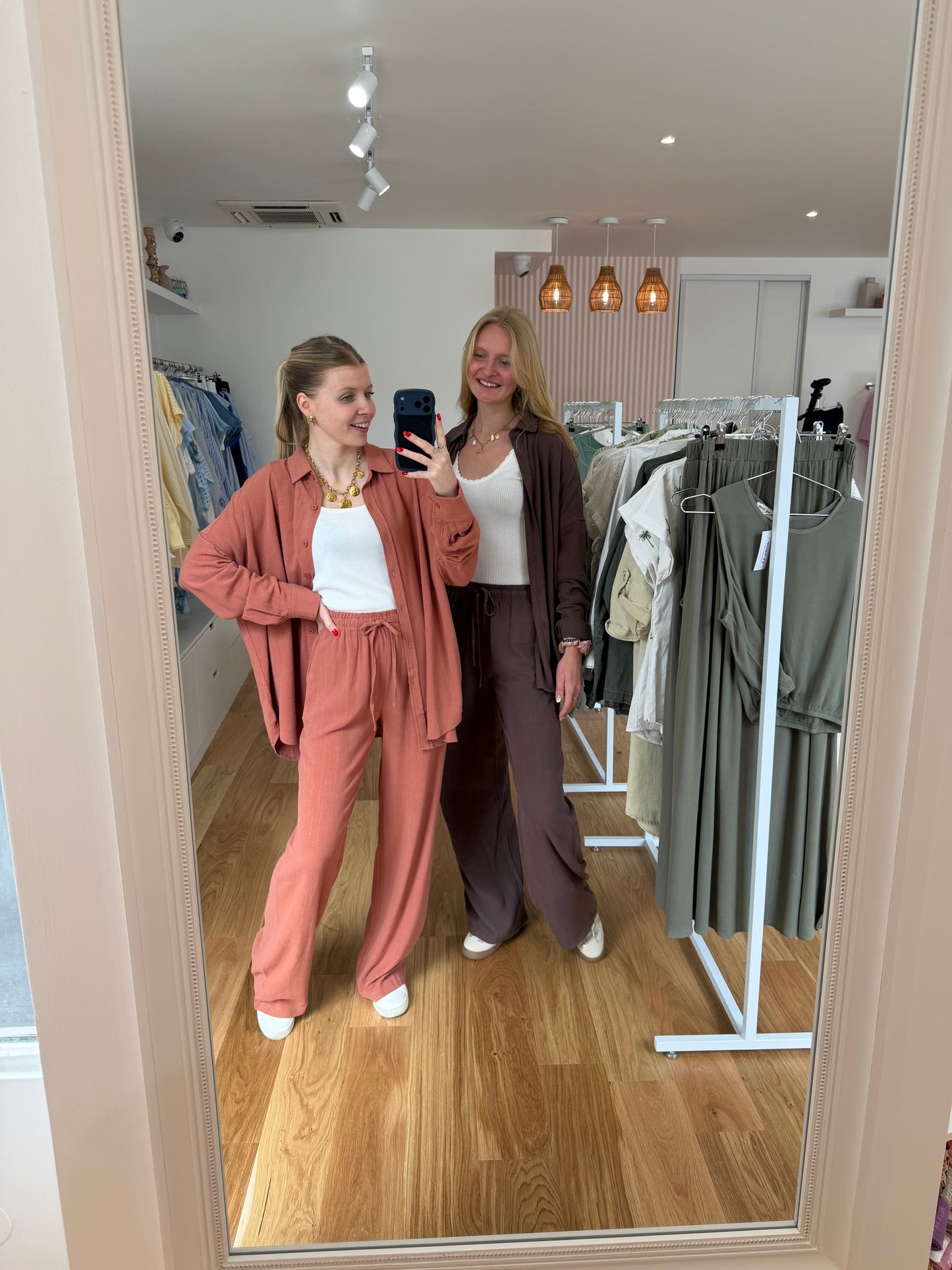 chemise terra cotta