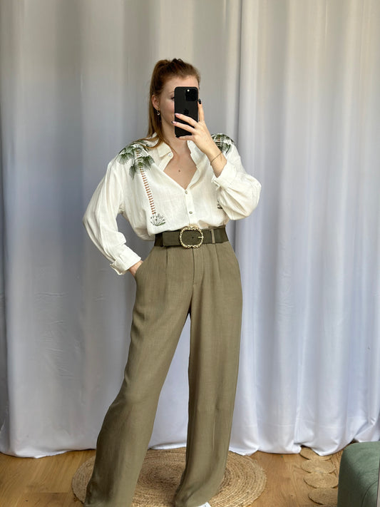 Pantalon LISE kaki