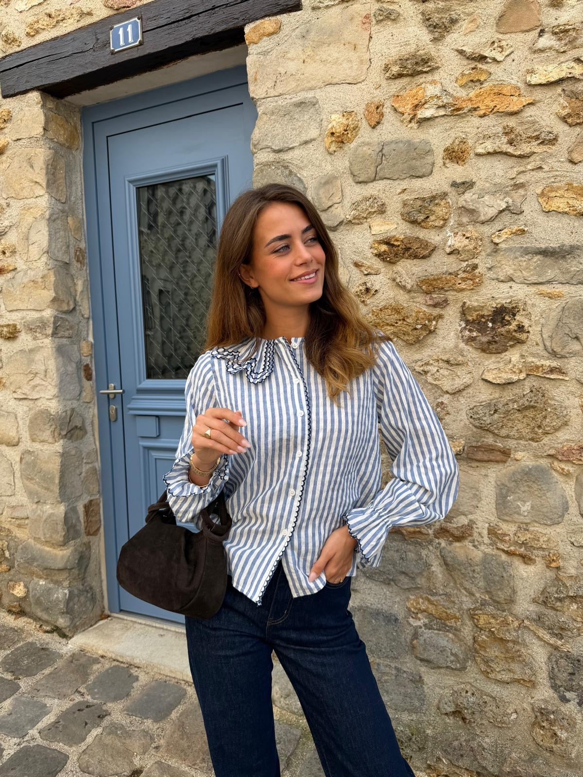 Chemise rayée