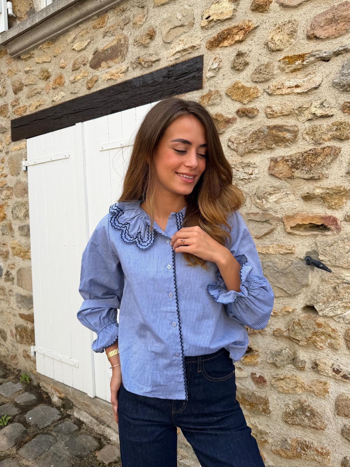Chemise rayée