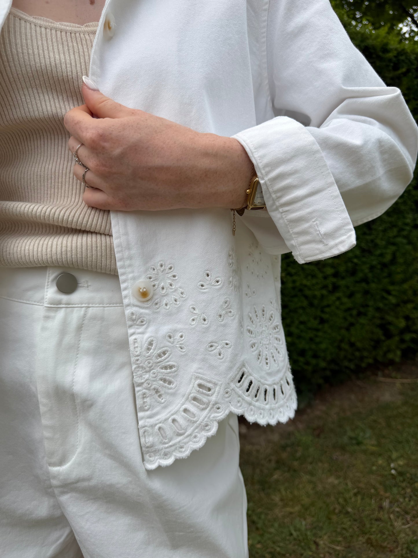 veste blanche