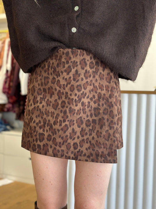 jupe short léo
