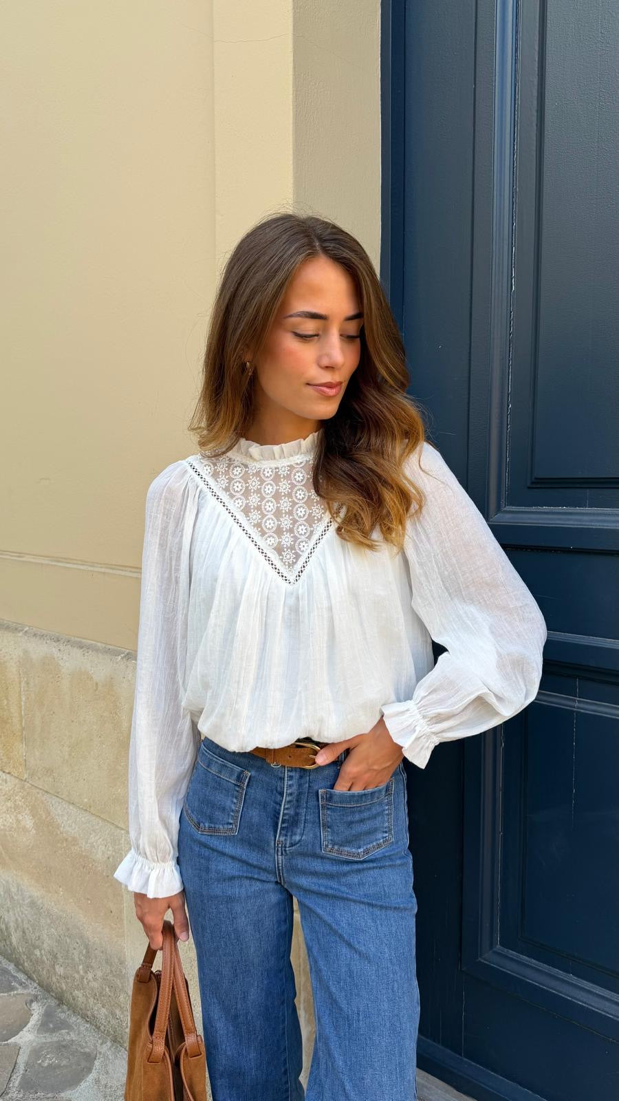 Blouse blanche