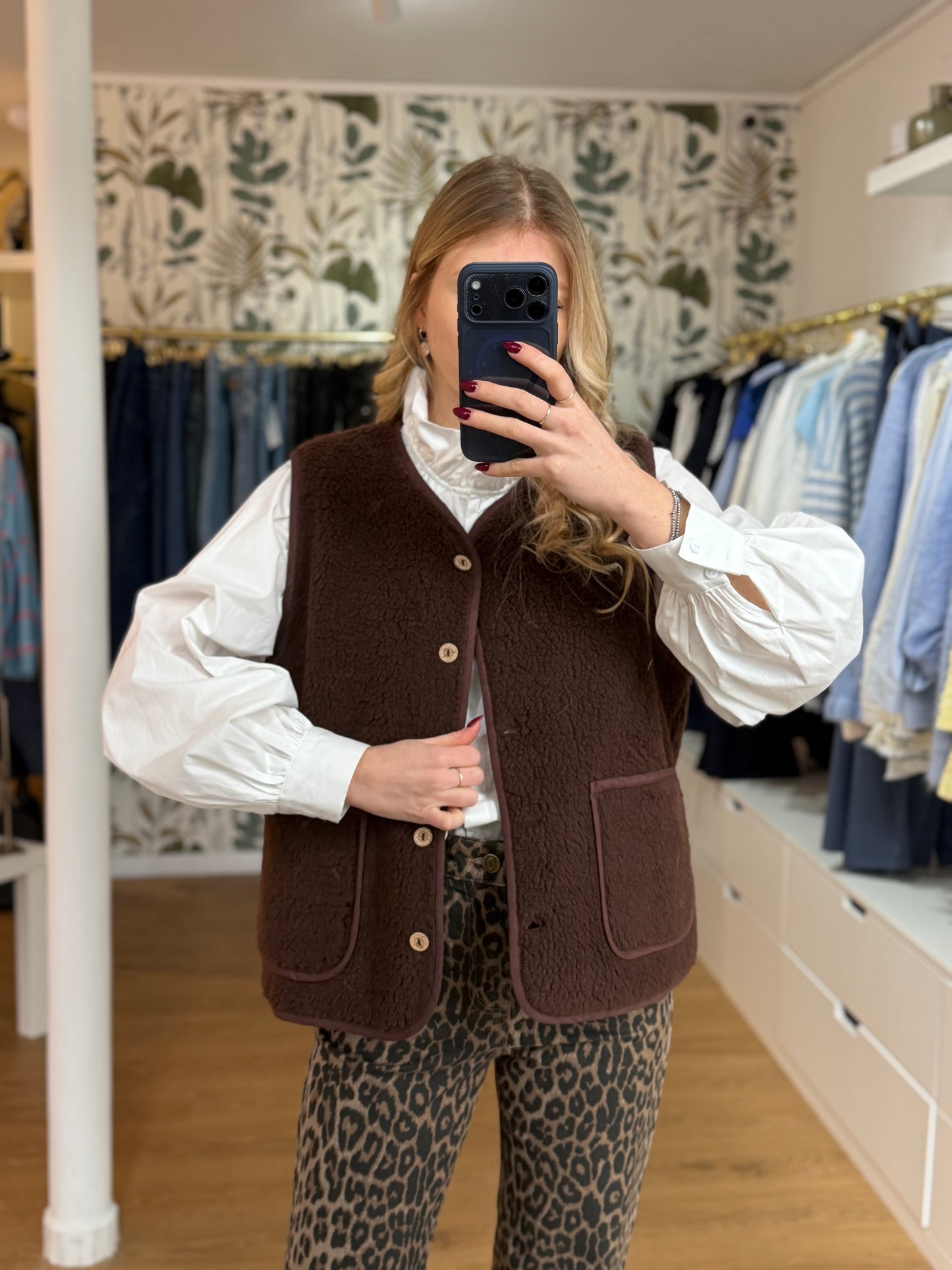veste marron