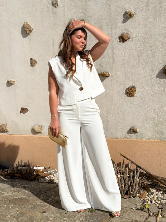 pantalon blanc