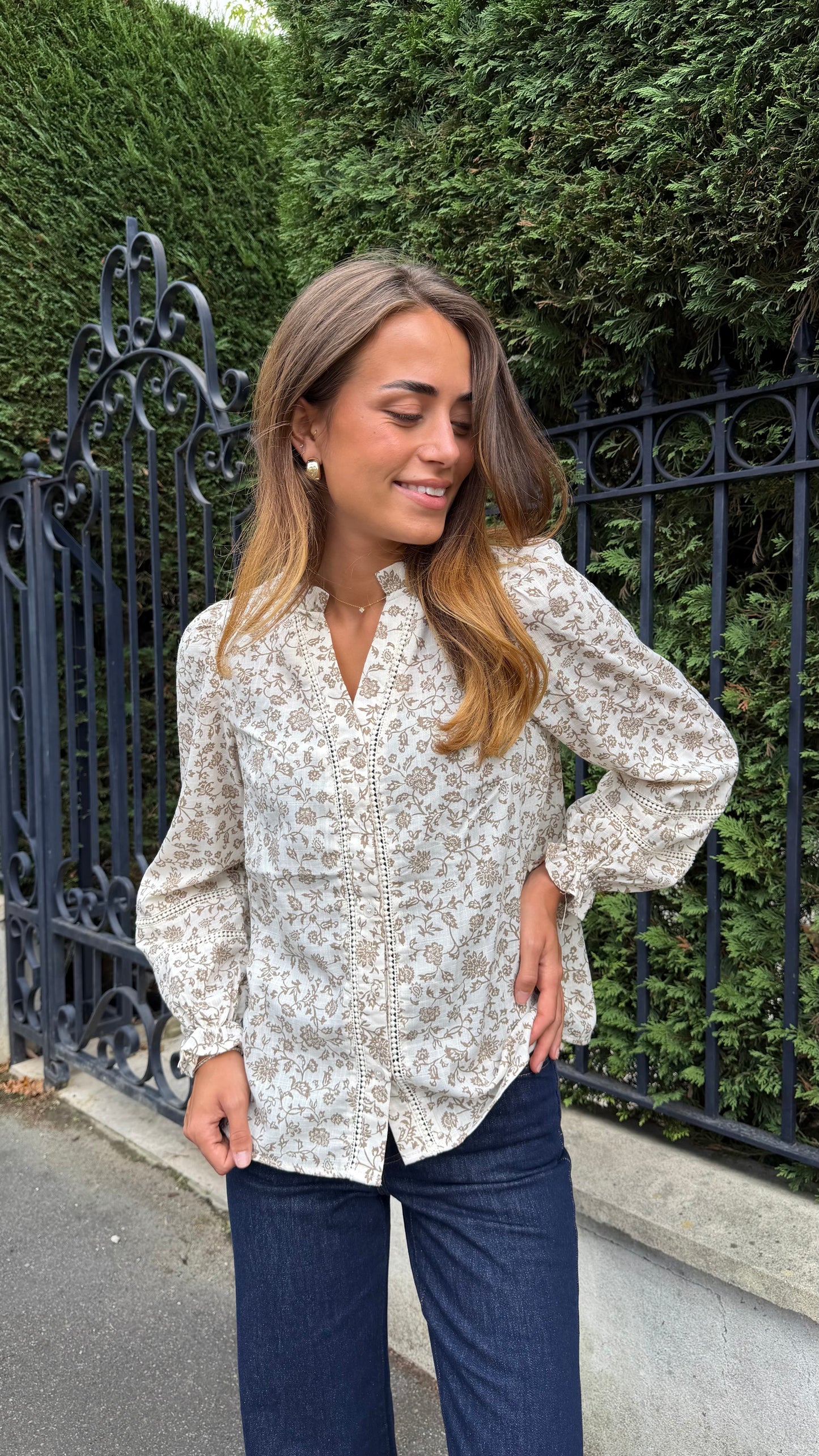 Blouse Fleurie