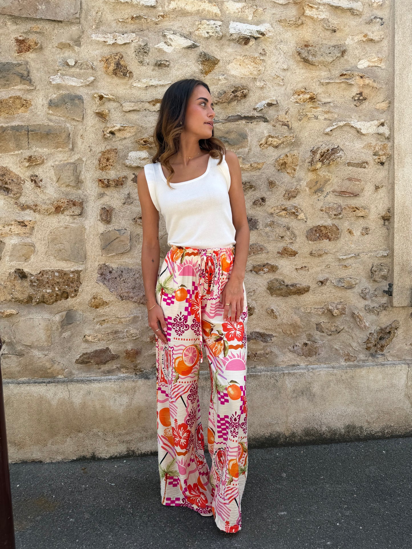 pantalon fluide