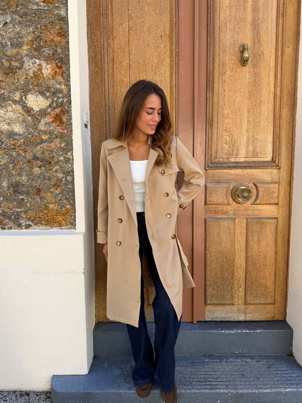 Trench beige