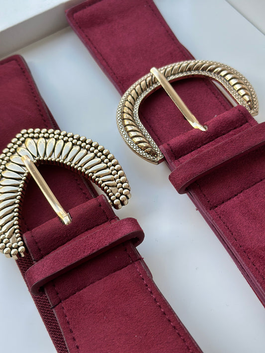 ceinture bordeau