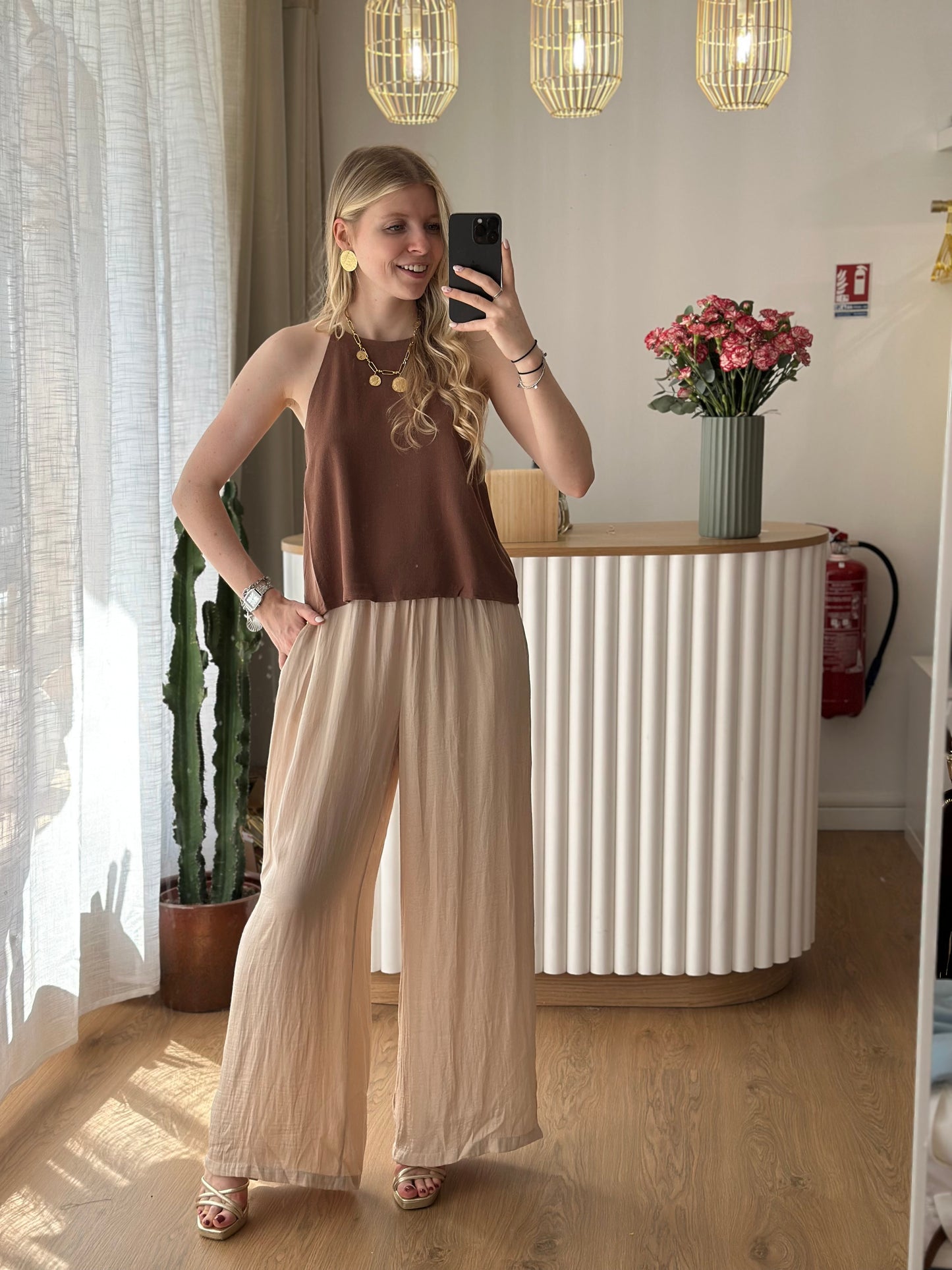 pantalon fluide