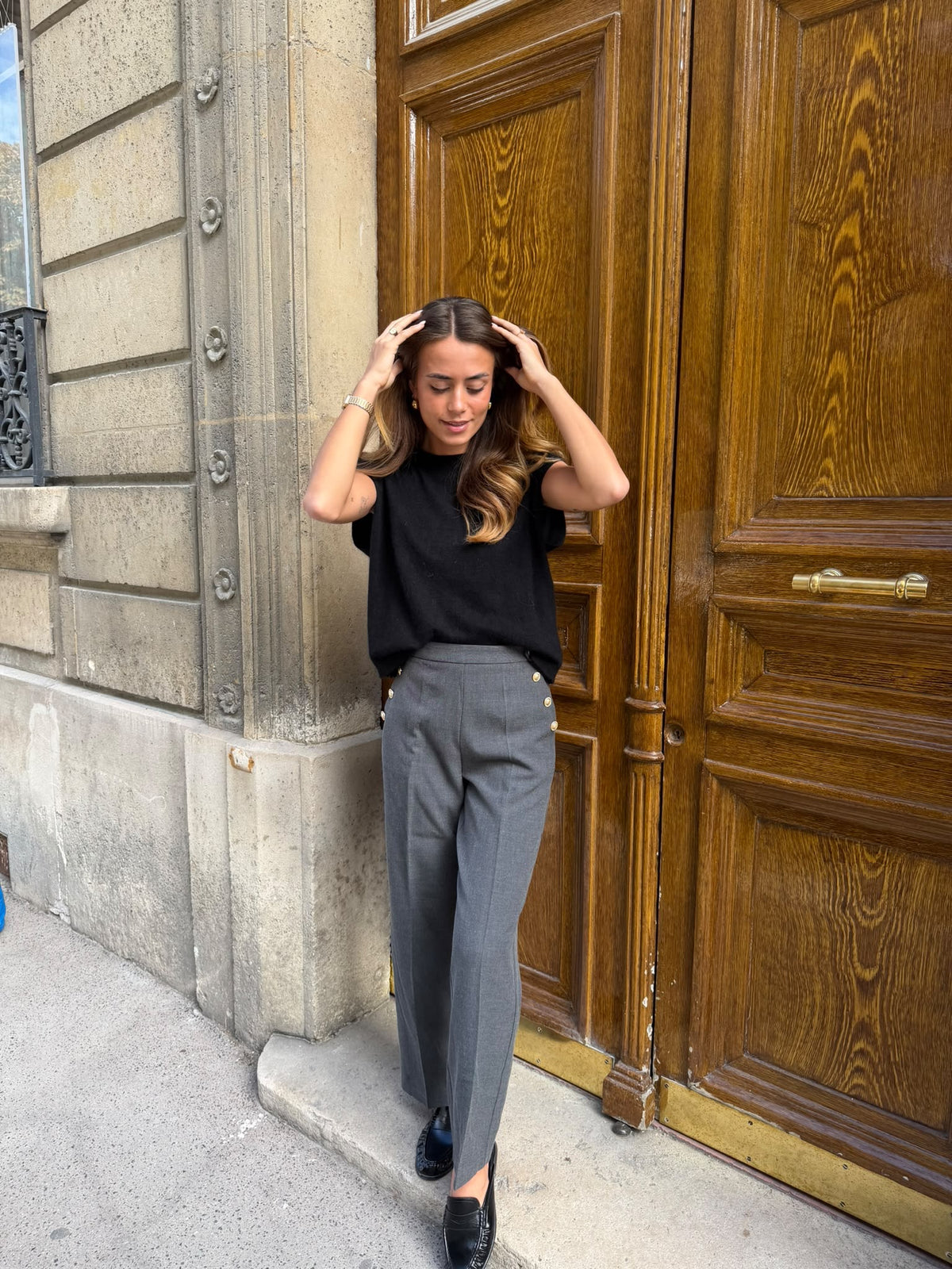 Pantalon gris