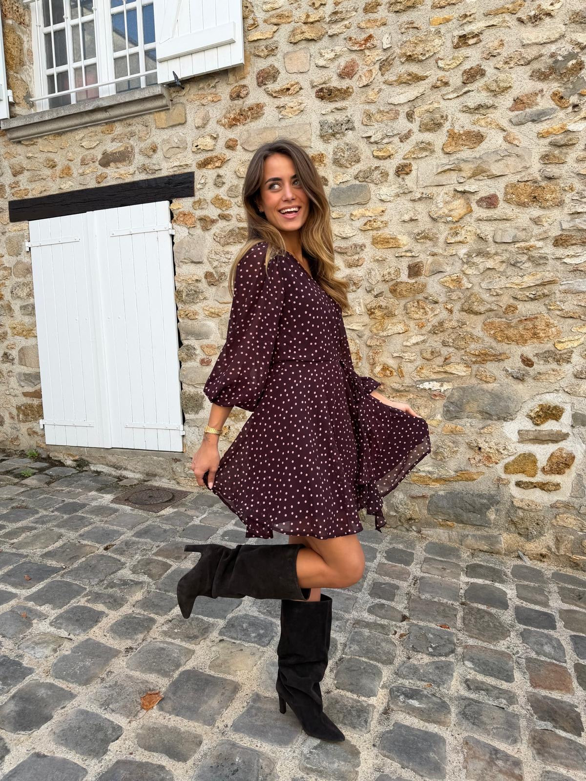 Robe a pois