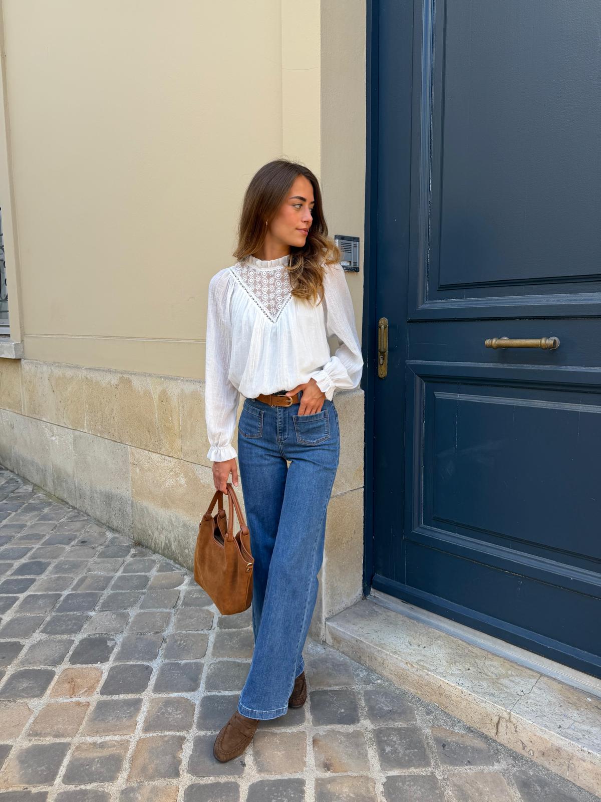 Blouse blanche