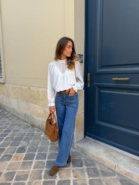 Blouse blanche